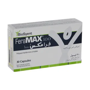 کپسول فرامکس 100 بیوساینت بسته 30 عددی