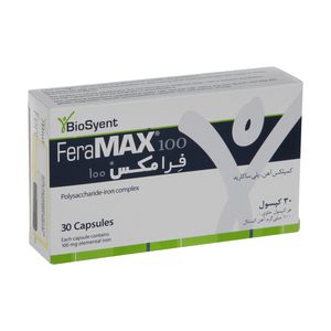 کپسول فرامکس 100 بیوساینت بسته 30 عددی