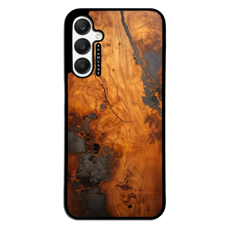 کاور آکام مدل AMC-WSGA25-WOOD-15 مناسب برای گوشی موبایل سامسونگ Galaxy A25