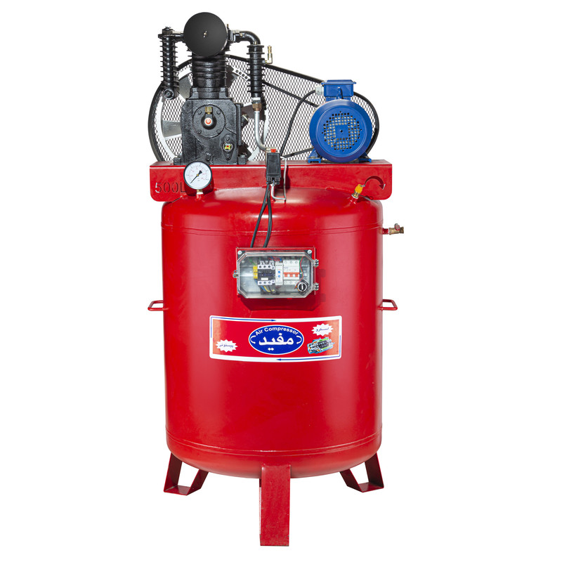 کمپرسور باد مفید مدل ۱۱۰۵ فشار قوی ظرفیت ۵۰۰ لیتر