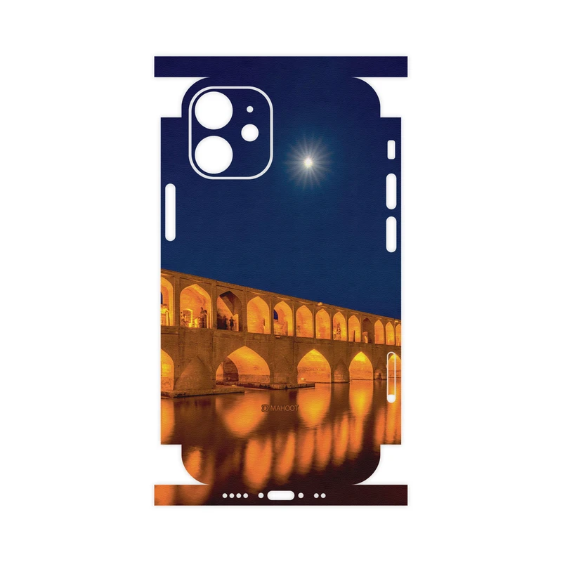 برچسب پوششی ماهوت مدل Si-O-Se-Pol-FullSkin مناسب برای گوشی موبایل اپل iPhone 12 mini