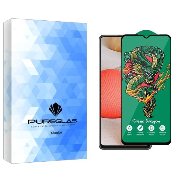 محافظ صفحه نمایش پیور گلس مدل NueGlas Green_Dragon مناسب برای گوشی موبایل سامسونگ Galaxy A24