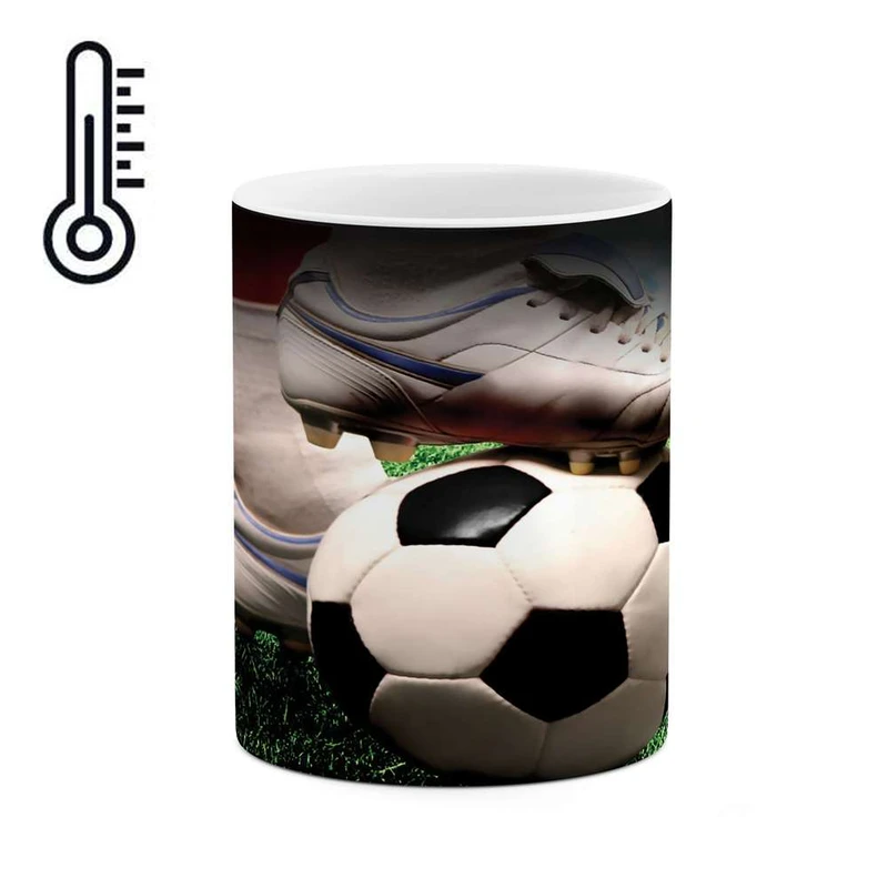 ماگ حرارتی کاکتی مدل توپ فوتبال کد mgh10035