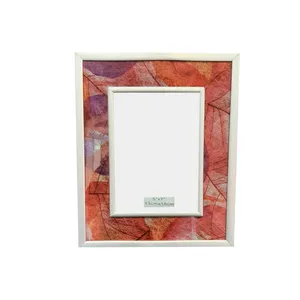 قاب عکس مدل pink Feather کد 20