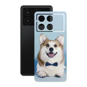 Remax cover sticker Leth model dog design suitable for Xiaomi Poco X6 Pro mobile phone