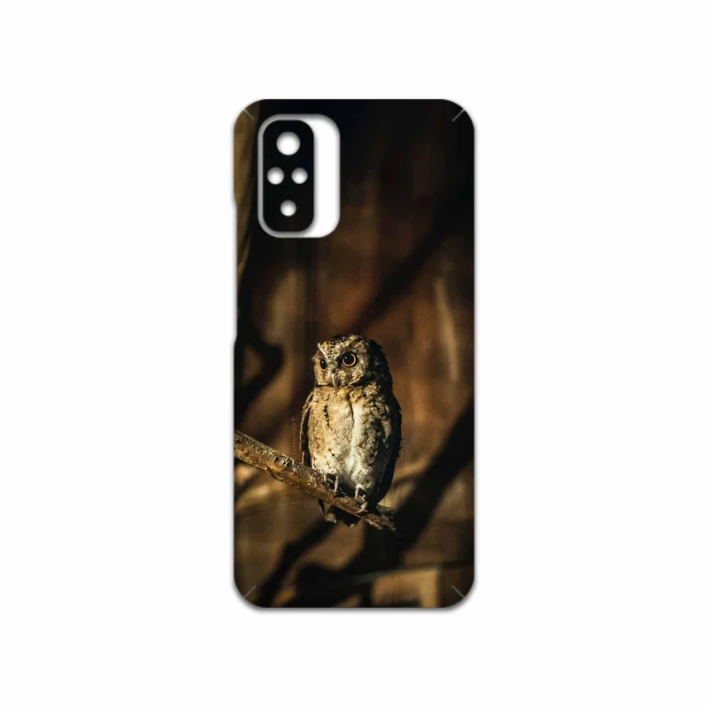 برچسب پوششی ماهوت مدل Owl مناسب برای گوشی موبایل شیائومی Redmi Note 10s