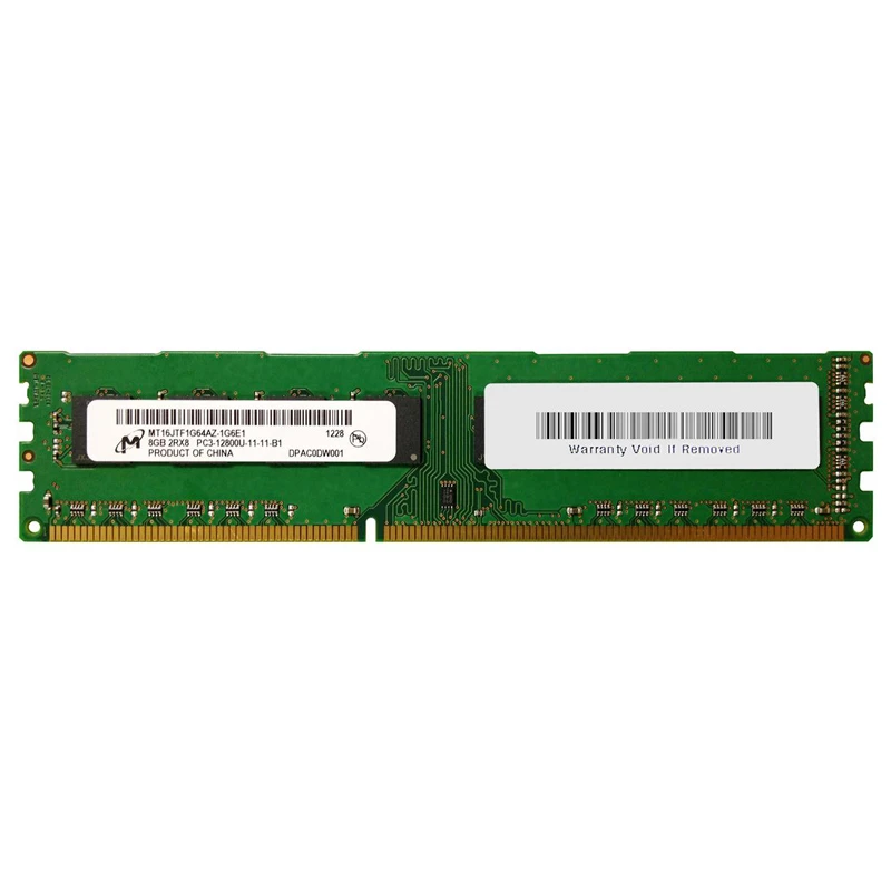 رم دسکتاپ DDR3 دو کاناله 1600 مگاهرتز CL11 میکرون مدل MT16JTF51264AZ-1G6M1 ظرفیت 4 گیگابایت