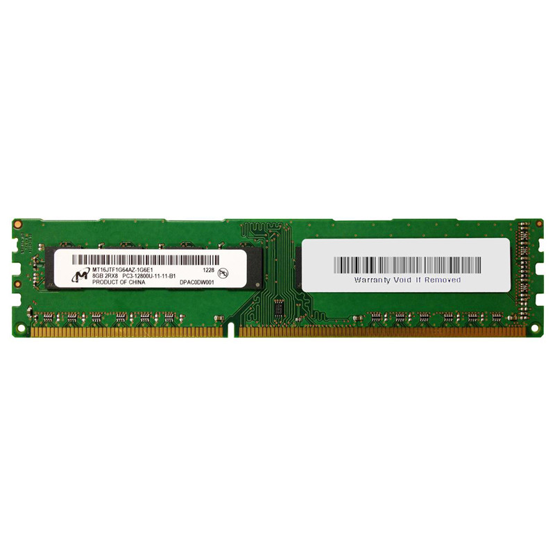 رم دسکتاپ DDR3 دو کاناله 1600 مگاهرتز CL11 میکرون مدل MT16JTF51264AZ-1G6M1 ظرفیت 4 گیگابایت