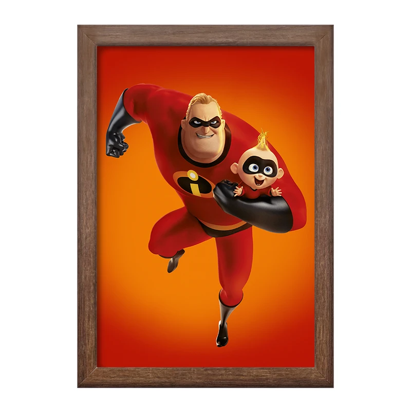 تابلو خندالو طرح شگفت انگیزان The Incredibles  کد 1847
