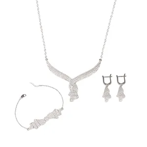 نیم ست نقره زنانه مدل 22151