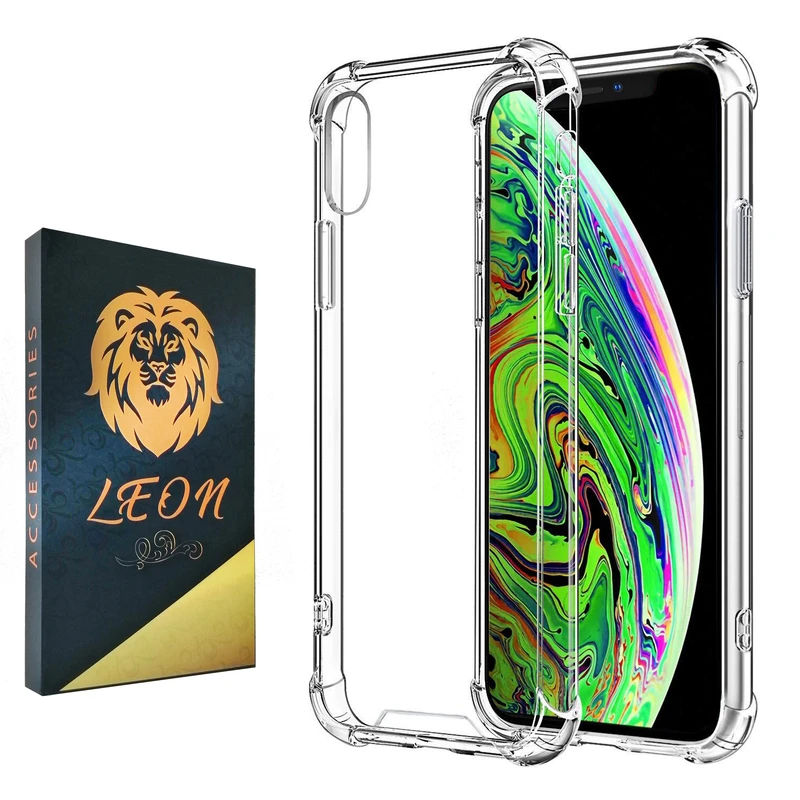کاور لئون مدل shiny مناسب برای گوشی موبایل اپل IPHONE XS MAX / X MAX