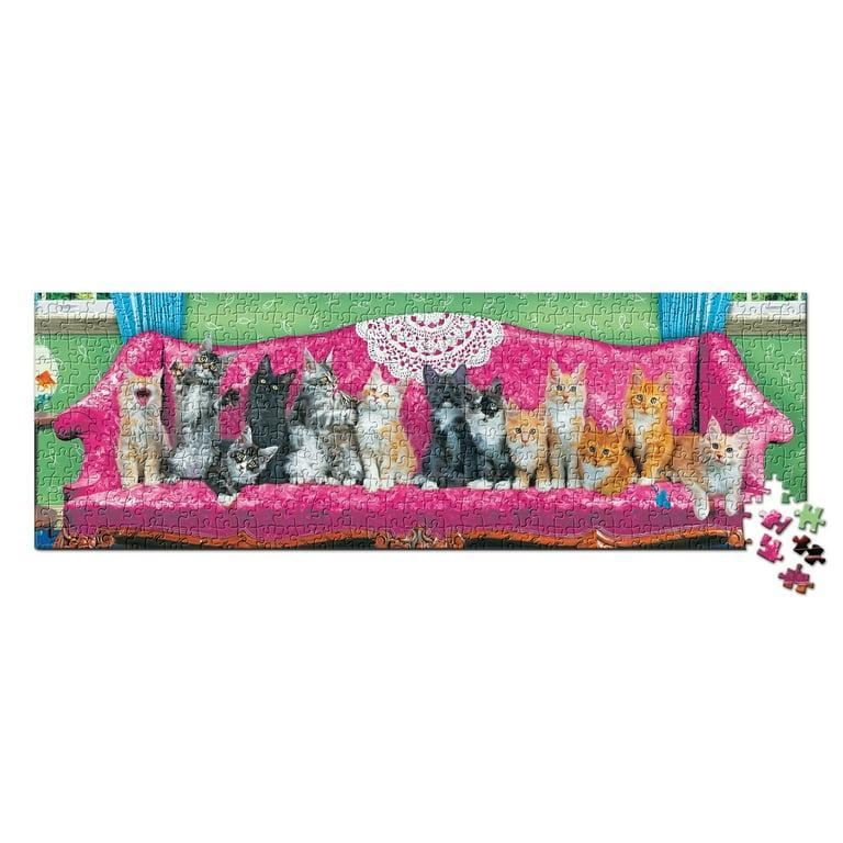 پازل 1000 تکه یوروگرافیکس پازلز مدل Kitty Cat Couch كد 5629-6010