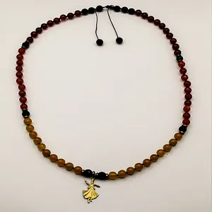 گردنبند مدل گل نار