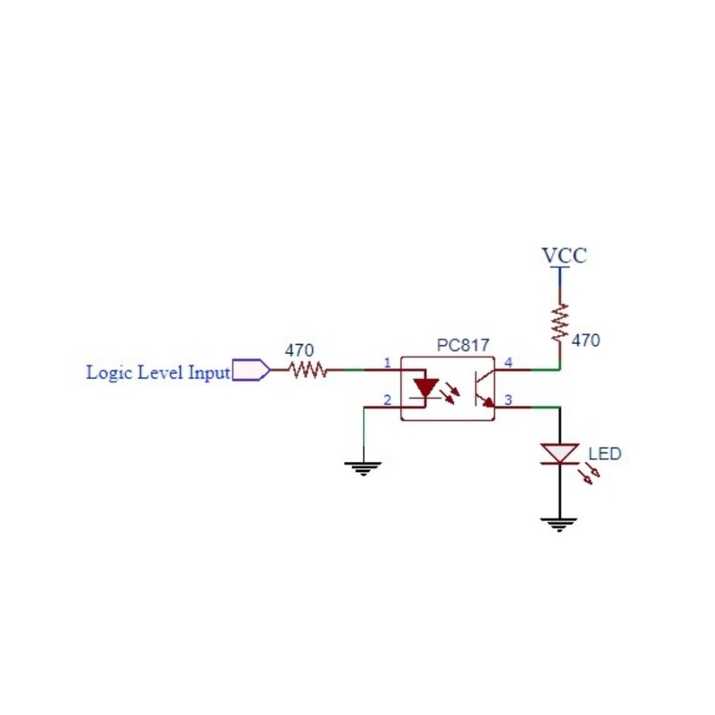 آی سی مدل PC817 آی سی مدل PC817
