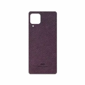 MAHOOT Purple-Leather Cover Sticker for Samsung Galaxy M62