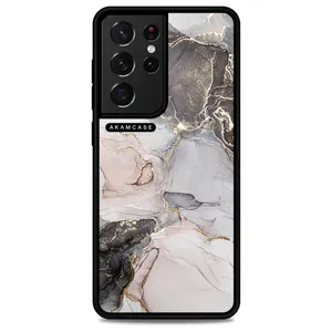 AKAM AMC-WSGS21U-MARBLE-18 Cover For Samsung Galaxy S21 Ultra