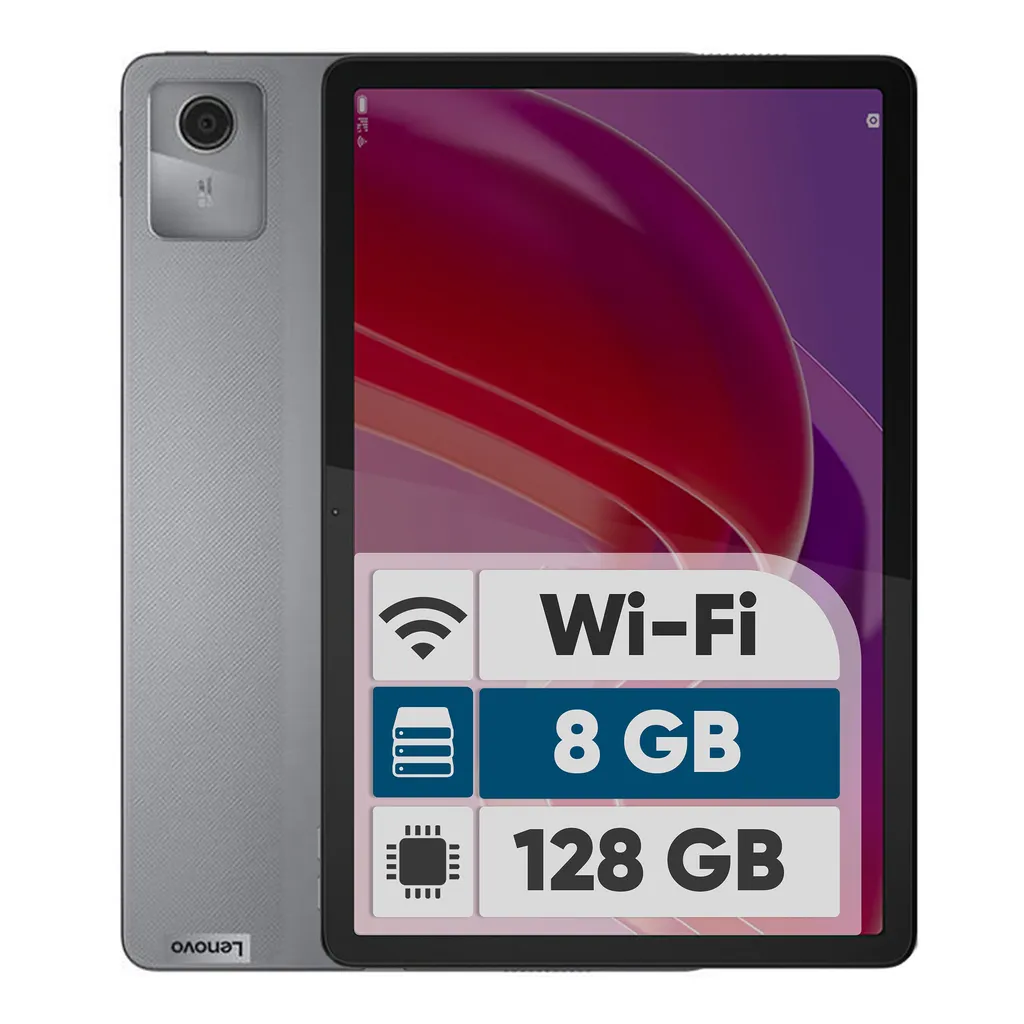 تبلت ۱۱ اینچ لنوو مدل Tab M11 Wi-Fi ظرفیت 128 گیگابایت و رم 8 گیگابایت