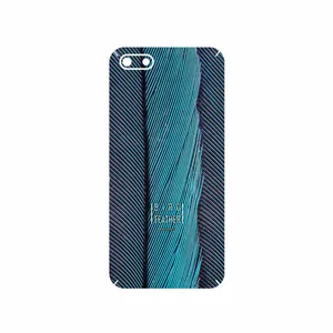 MAHOOT Turquoise feathers Cover Sticker for Huawei Y5 Lite