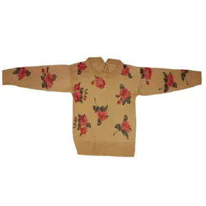 پلیور زنانه مدل گل دار