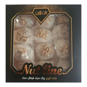 باسلوق نارگیل با مغز گردو نات لاین - 500 گرم