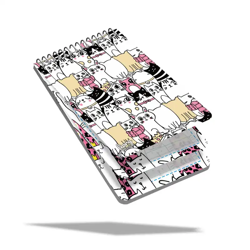 دفترچه یادداشت مستر راد طرح گربه‌های فانتزی مدل Pop کد fiory 1884