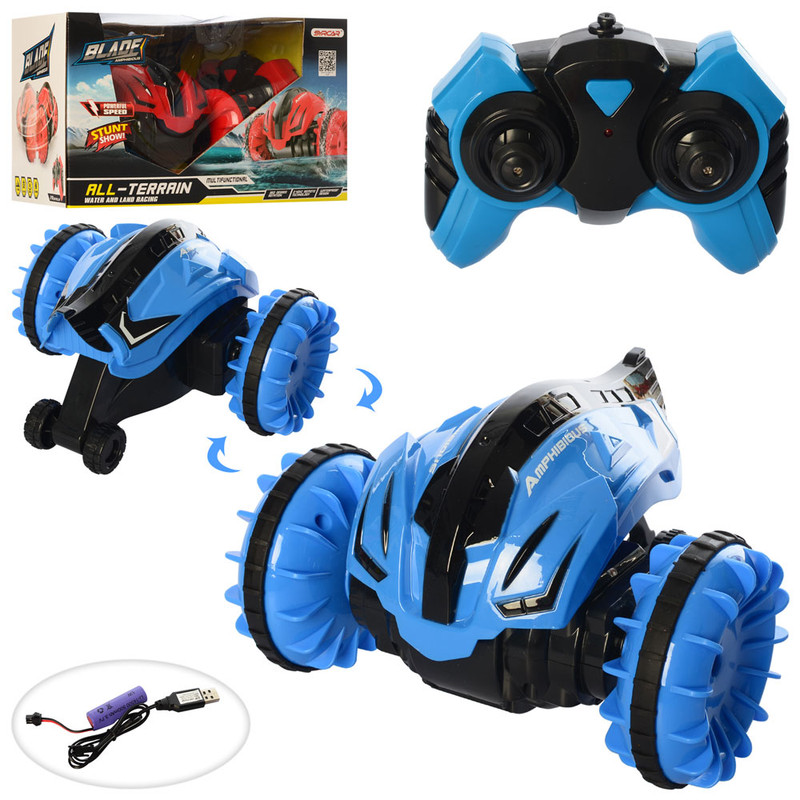 ماشین بازی کنترلی مدل آب و خاک طرح BLADE AMPHIBIOUS کد 803A