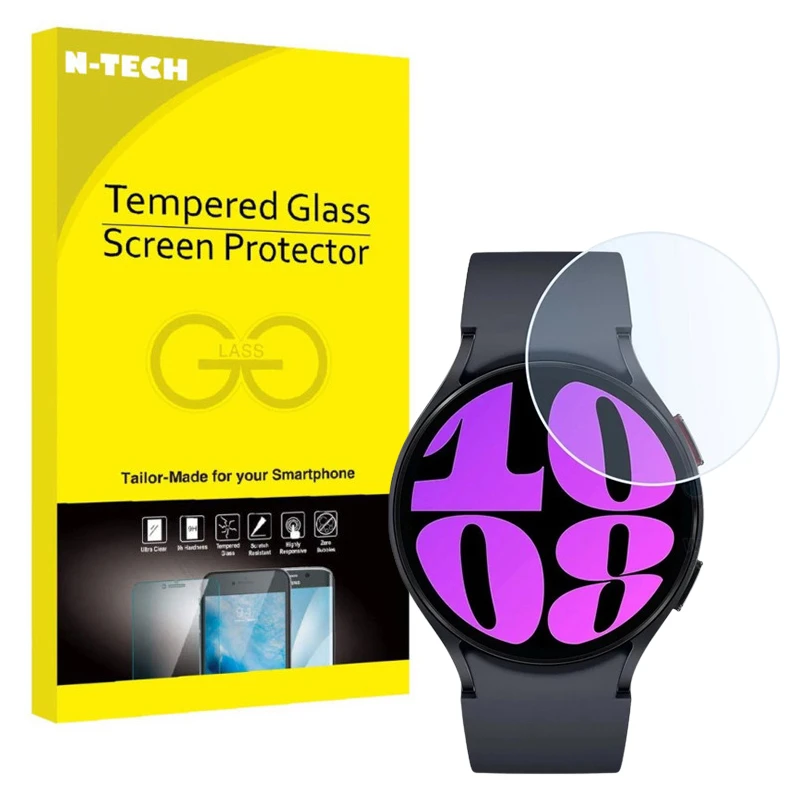 محافظ صفحه نمایش انتک مدل Tempered-N مناسب برای ساعت هوشمند سامسونگ Galaxy Watch 6 44mm