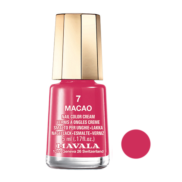 لاک ناخن ماوالا مدل MACAO شماره 7
