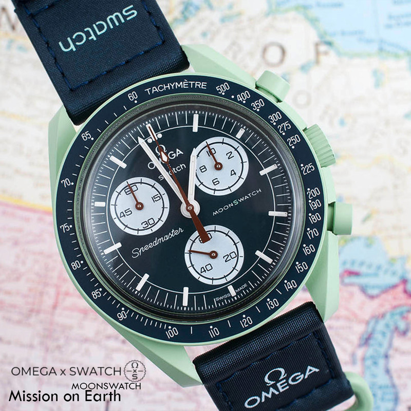 ساعت مچی عقربه‌ای مردانه کوارتز مدل سه موتور فعال کرنوگراف کد Mission on Earth