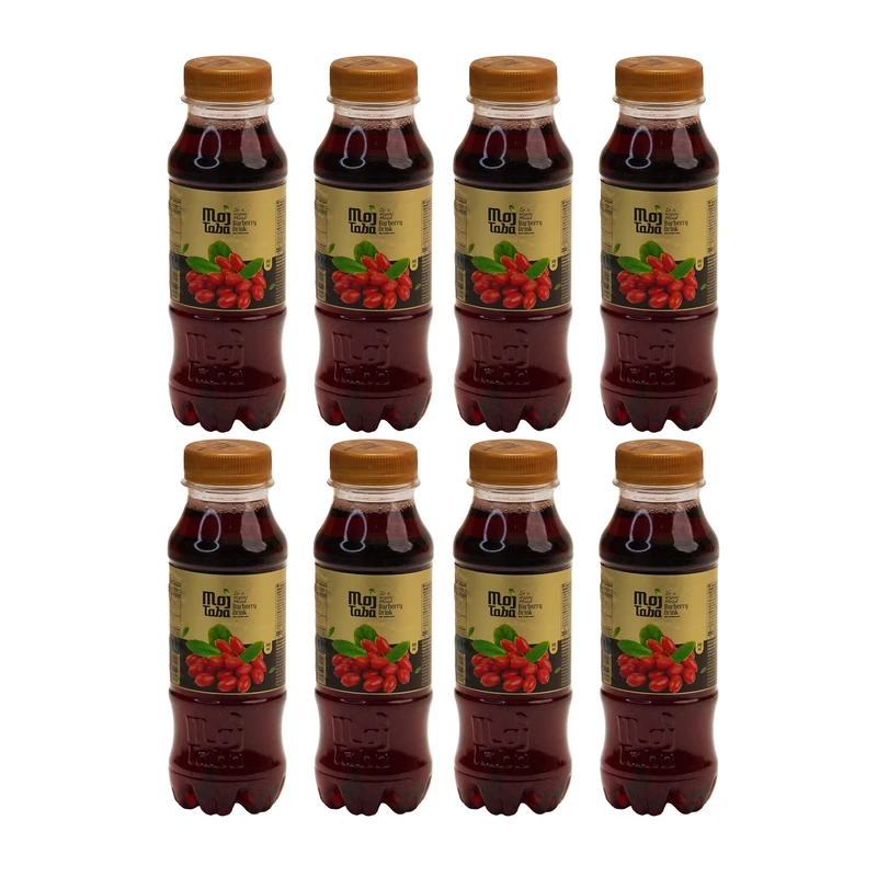 نوشیدنی زرشک مجتبی - 300 میلی لیتر بسته 8 عددی