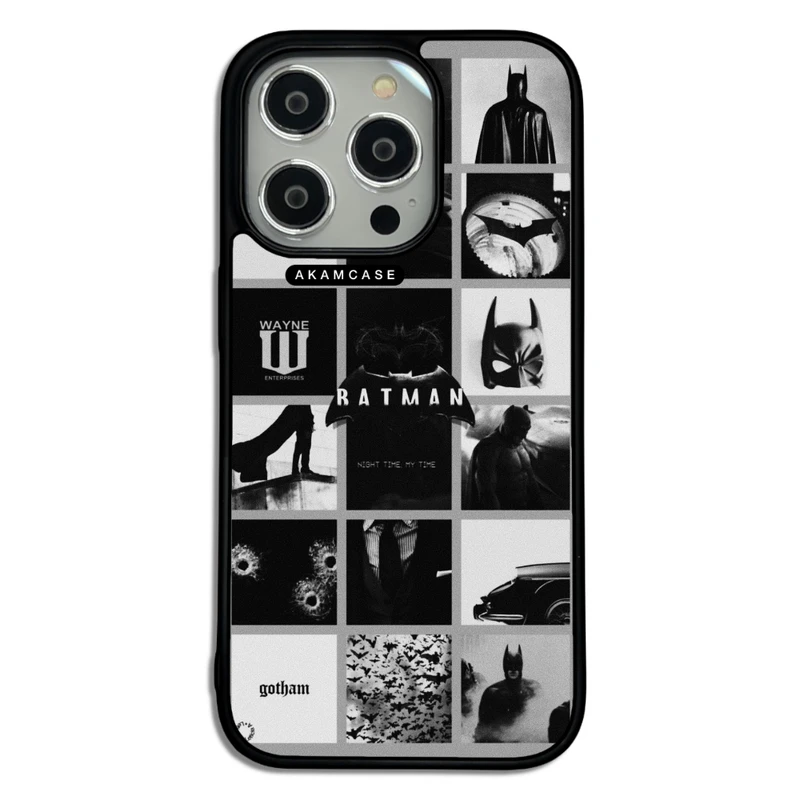 کاور آکام مدل AMC-WA14PRO-BATMAN10 مناسب برای گوشی موبایل اپل iPhone 14 Pro