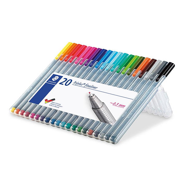 روان نویس استدلر مدل FINELINER بسته 20 عددی