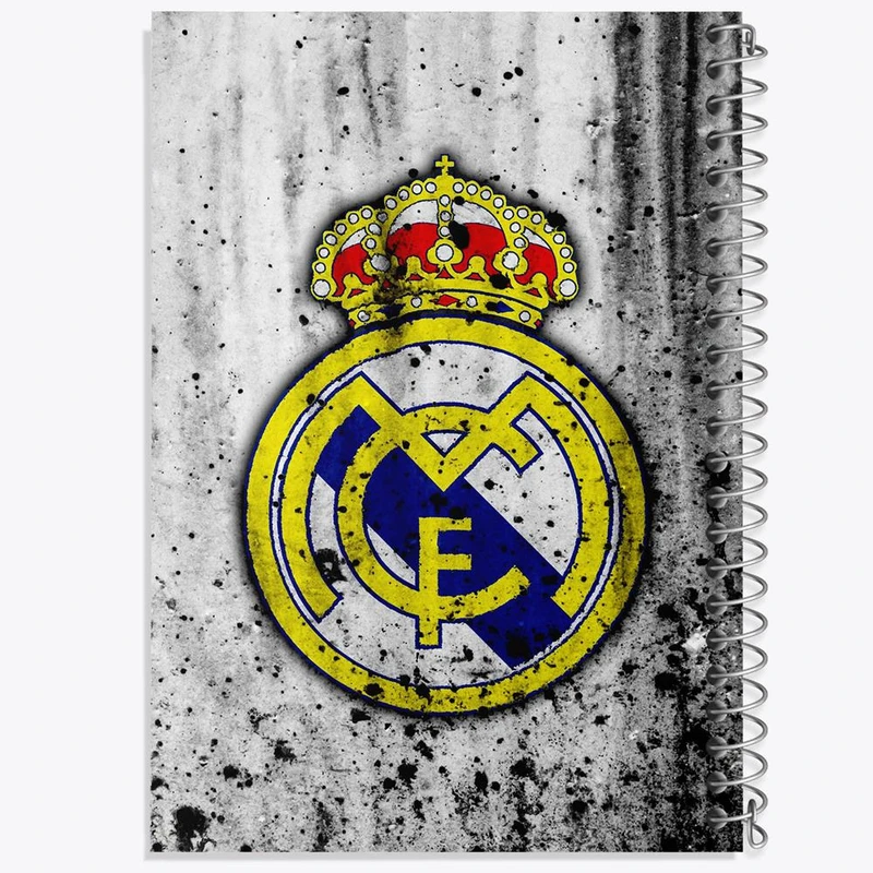 دفتر نت موسیقی 50 برگ خندالو مدل باشگاه رئال مادرید کد 26333