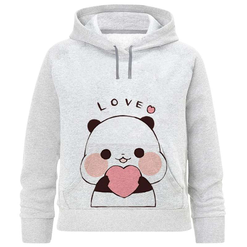 هودی دخترانه مدل خرس و قلب F990