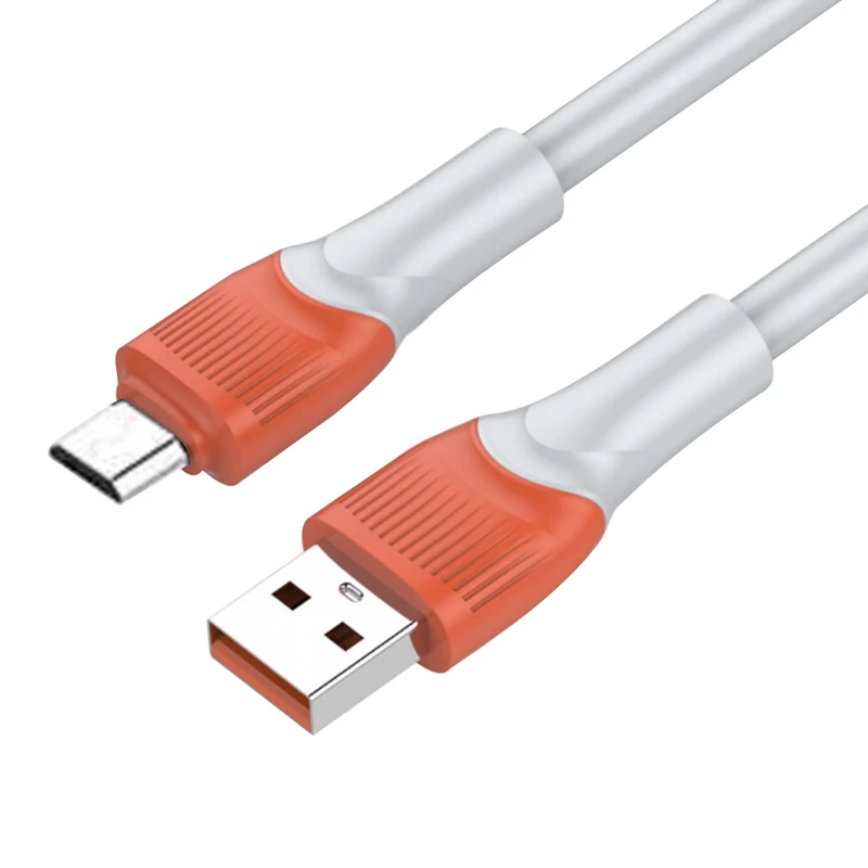 کابل تبدیل USB به microUSB الدینیو مدل LS602 طول 2 متر