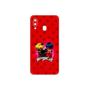 MAHOOT Ladybug and Cat Noir Cover Sticker for Samsung Galaxy A40