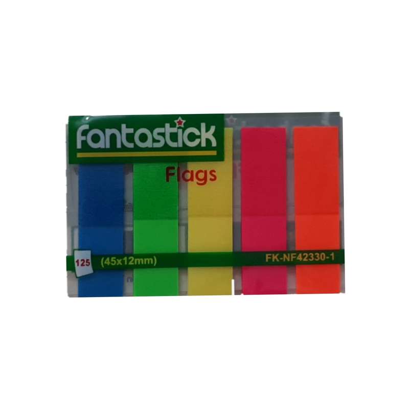 کاغذ علامت گذار چسب دار فانتا استیک مدل flags کد 3