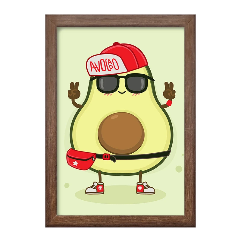 تابلو خندالو طرح آووکادو کد 29582