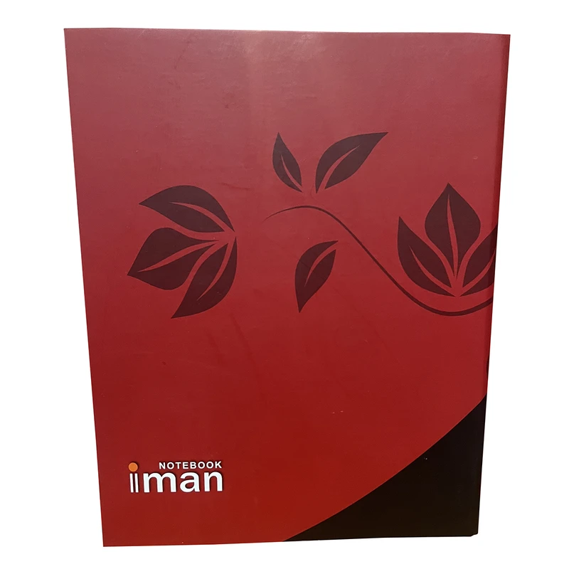 دفتر کلاسوری 100 برگ ایمان مدل GL8648