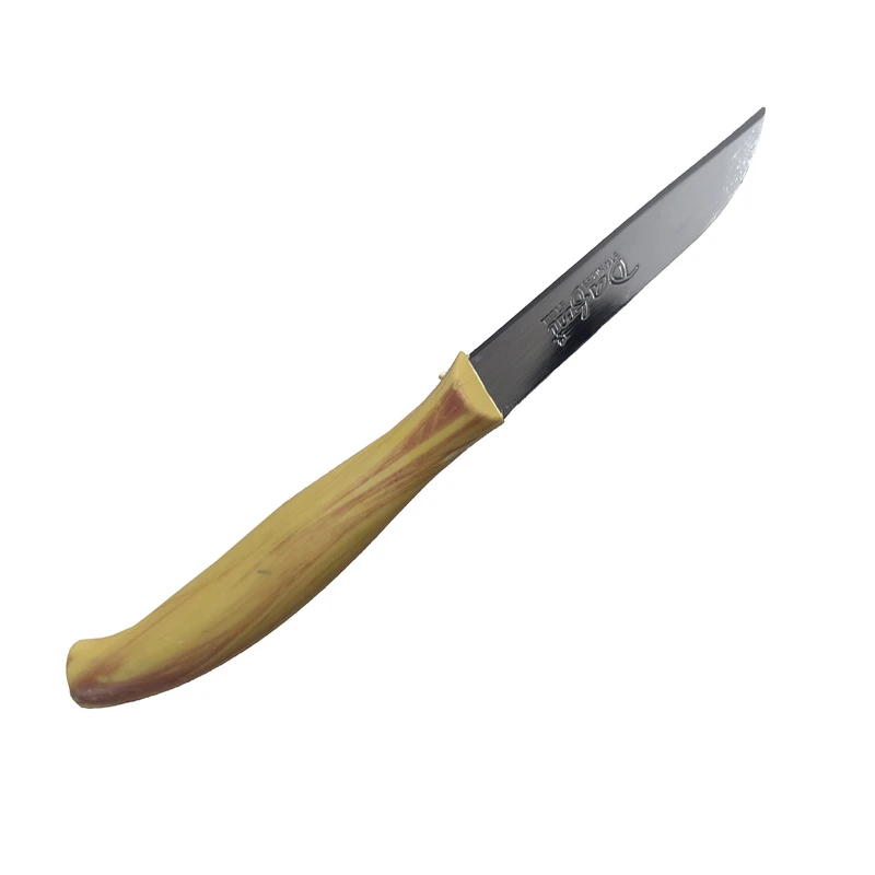  چاقو میوه خوری دفنی مدل دسته چوبی کد SMT-12PCS مجموعه 12 عددی