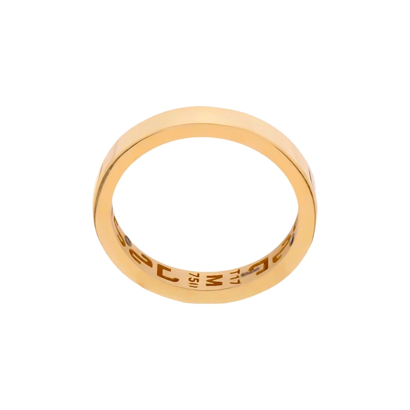 ست حلقه طلا 18 عیار زنانه و مردانه تاج مدل G354