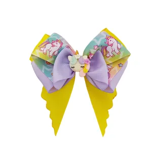 گیره مو دخترانه مدل یونیکورن اسب تکشاخ کد L04