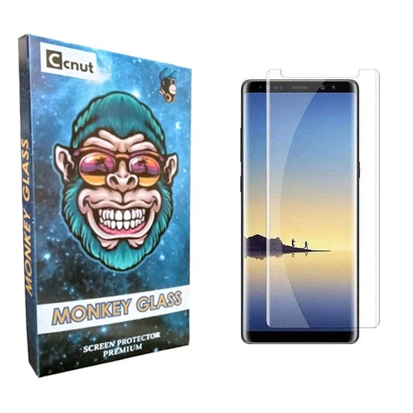 محافظ صفحه نمایش کوکونات مدل mnk UV_NEW مناسب برای گوشی موبایل سامسونگ Galaxy Note 8