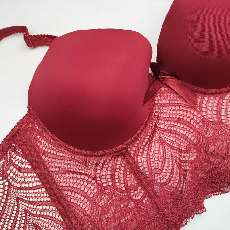 سوتین زنانه مدل دونا طرح گیپور کد 73023S