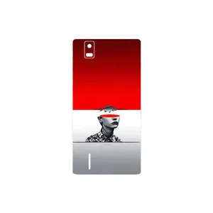 MAHOOT Collage of surreal Portrait of Women 1 Cover Sticker for Huawei Ascend P2