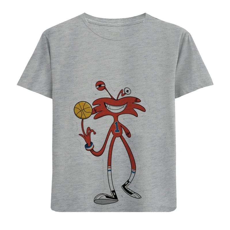 تی شرت آستین کوتاه پسرانه مدل عروسک D427