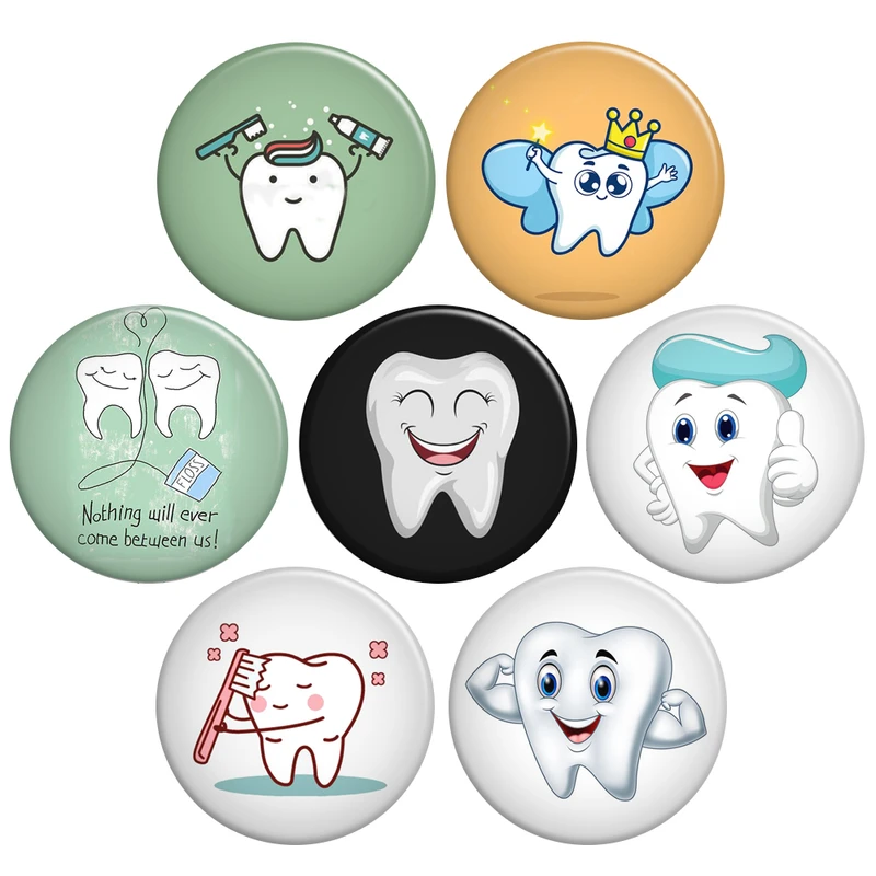 پیکسل گالری باجو طرح دندان و دندانپزشکی کد 90 مجموعه 7 عددی