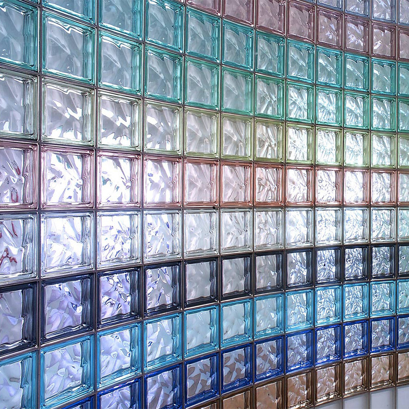 بلوک شیشه ای مدل SATIN بسته 5 عددی