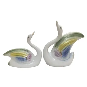 مجسمه مدل قو عاشق مجموعه 2 عددی