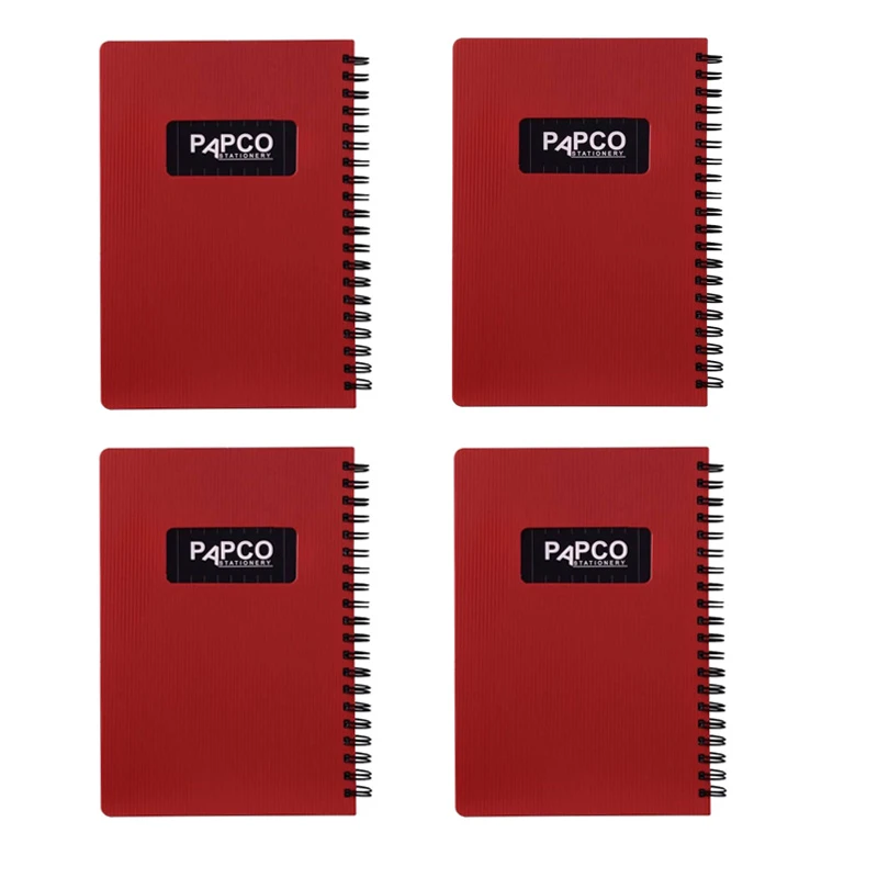 دفتر شطرنجی 100 برگ پاپکو مدل NB-641BC بسته 4 عددی